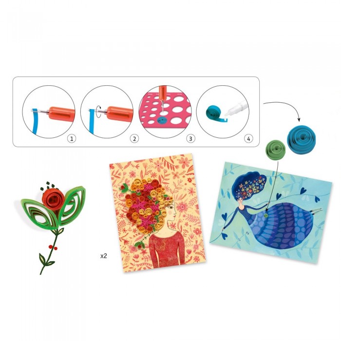 DJECO ΧΑΡΤΟΠΛΕΚΤΙΚΗ QUILLING DJECO ΧΑΡΤΟΠΛΕΚΤΙΚΗ QUILLING