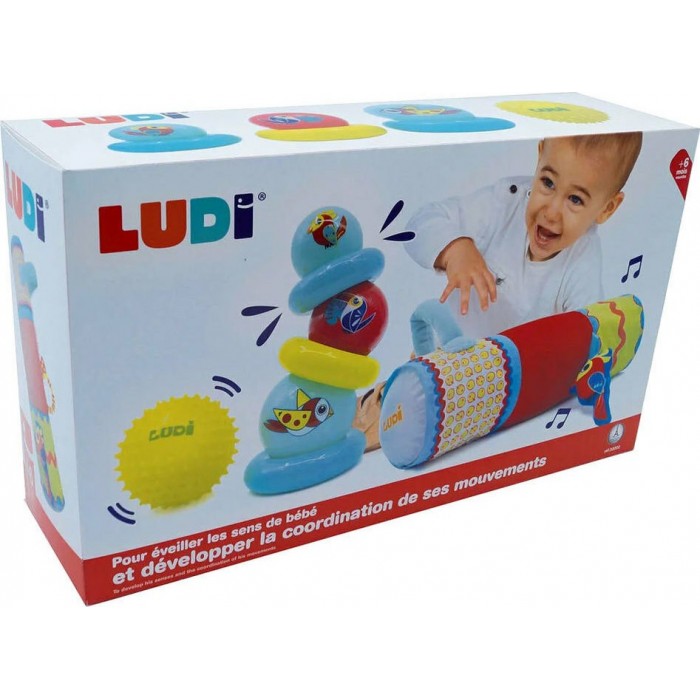LUDI ΥΦΑΣΜΑΤΙΝΟΣ ΚΥΛΙΝΔΡΟΣ ΜΕ ΠΥΡΑΜΙΔΑ ΜΠΑΛΕΣ (30002) LUDI ΥΦΑΣΜΑΤΙΝΟΣ ΚΥΛΙΝΔΡΟΣ ΜΕ ΠΥΡΑΜΙΔΑ ΜΠΑΛΕΣ (30002)