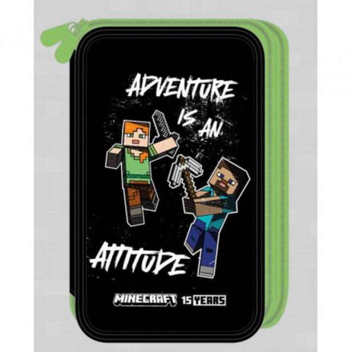 MINECRAFT ΚΑΣΕΤΙΝΑ ΔΙΠΛΗ ΓΕΜΑΤΗ BLACK MINECRAFT ΚΑΣΕΤΙΝΑ ΔΙΠΛΗ ΓΕΜΑΤΗ BLACK
