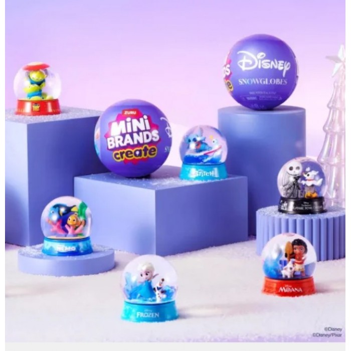 ZURU ΠΑΙΧΝΙΔΙ ΜΙΝΙΑΤΟΥΡΑ ΣΥΛΛΕΚΤΙΚΟ MINI BRANDS SNOW GLOBES DISNEY SERIES 1 