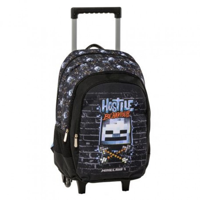 MINECRAFT TROLLEY ΣΑΚΙΔΙΟ WALL MINECRAFT TROLLEY ΣΑΚΙΔΙΟ WALL