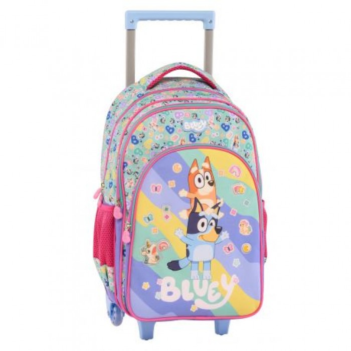 BLUEY TROLLEY ΣΑΚΙΔΙΟ STICKERS RAIN BLUEY TROLLEY ΣΑΚΙΔΙΟ STICKERS RAIN