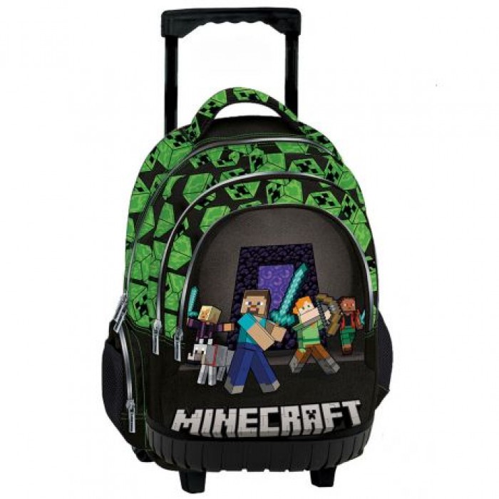 TROLLEY ΣΑΚΙΔΙΟ SQUAD MINECRAFT TROLLEY ΣΑΚΙΔΙΟ SQUAD MINECRAFT