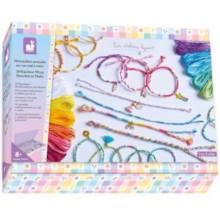 ΚΑΛΛΙΤΕΧΝΙΕΣ JANOD ΦΤΙΑΞΕ 30 ΒΡΑΧΙΟΛΙΑ RAINBOW WRAP ΓΙΑ 8+ ΚΑΛΛΙΤΕΧΝΙΕΣ JANOD ΦΤΙΑΞΕ 30 ΒΡΑΧΙΟΛΙΑ RAINBOW WRAP ΓΙΑ 8+