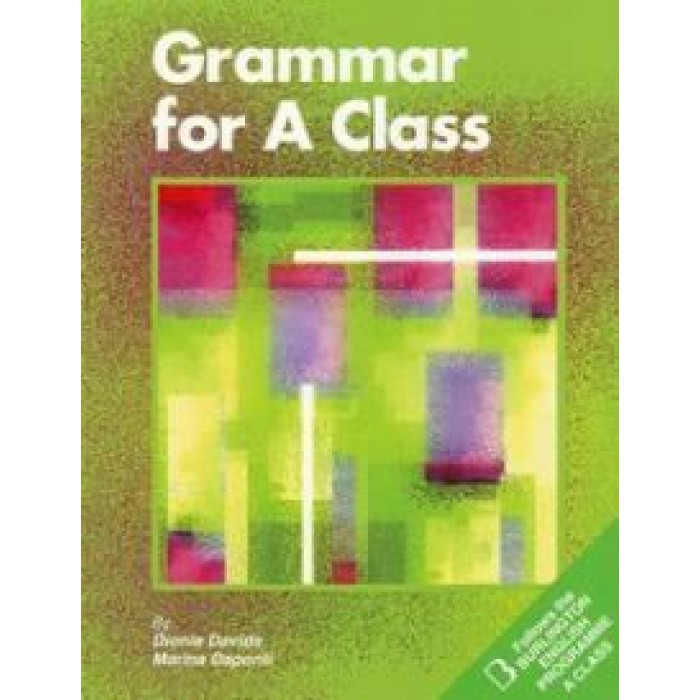GRAMMAR FOR A CLASS GRAMMAR FOR A CLASS