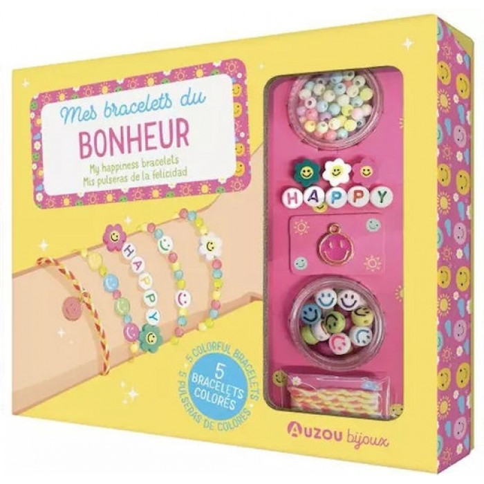 AUZOU ΚΟΣΜΗΜΑΤΑ MY HAPPINESS BRACELETS AUZOU ΚΟΣΜΗΜΑΤΑ MY HAPPINESS BRACELETS