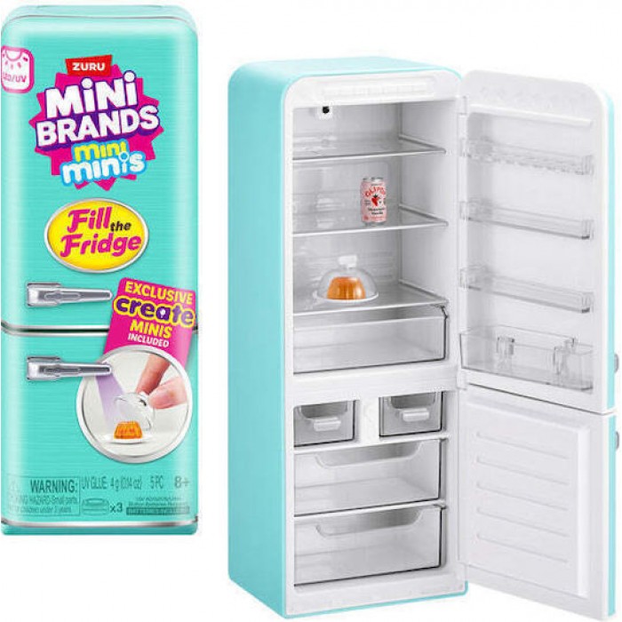 ZURU ΠΑΙΧΝΙΔΙ ΜΙΝΙΑΤΟΥΡΑ ΣΥΛΛΕΚΤΙΚΟ MINI BRANDS SERIES 1 FILL THE FRIDGE ΨΥΓΕΙΟ ΓΙΑ ΠΑΙΔΙΑ ZURU ΠΑΙΧΝΙΔΙ ΜΙΝΙΑΤΟΥΡΑ ΣΥΛΛΕΚΤΙΚΟ MINI BRANDS SERIES 1 FILL THE FRIDGE ΨΥΓΕΙΟ ΓΙΑ ΠΑΙΔΙΑ